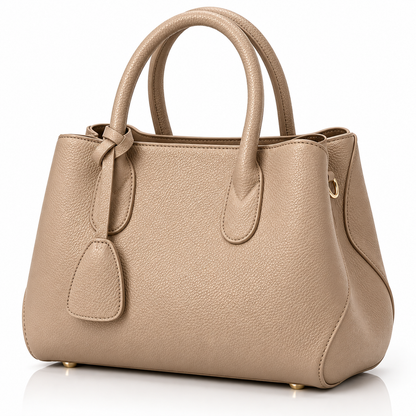 Bolso de Mujer Mediano Estructurado con 3 Divisiones y Correa Transversal Modelo Lorraine