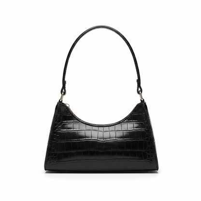 Bolso de Hombro para Mujer Textura Croco Modelo Rouge