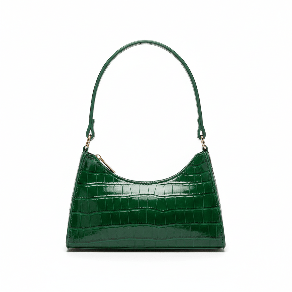 Bolso de Hombro para Mujer Textura Croco Modelo Rouge