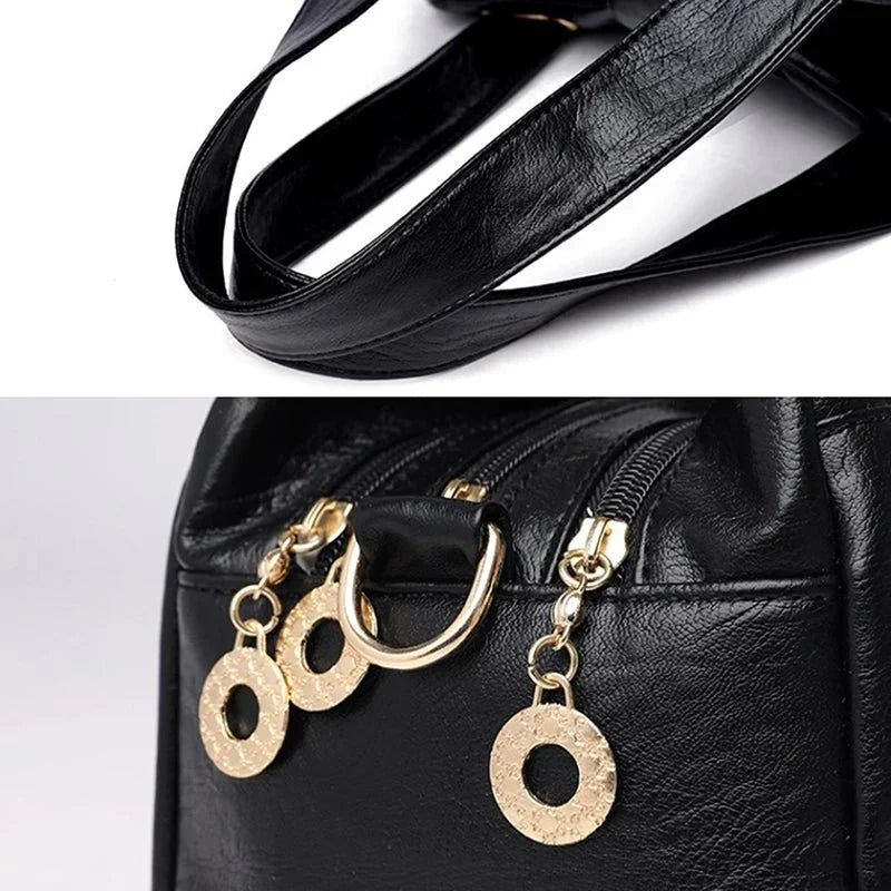 Bolso de hombro para mujer, diseño clásico modelo Raissa
