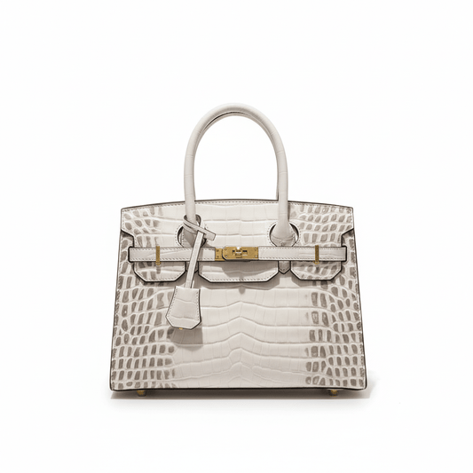 Bolso de Mujer en Piel Sintética Textura Cocodrilo Modelo Blinkin