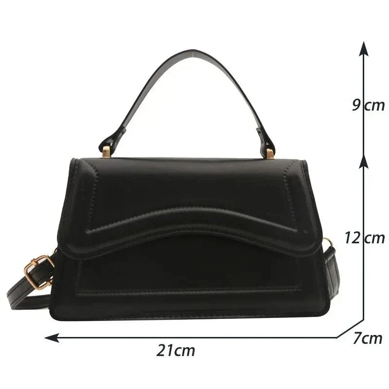 Bolso Bandolera Femenino con Diseño Estructurado Modelo Belle Époque